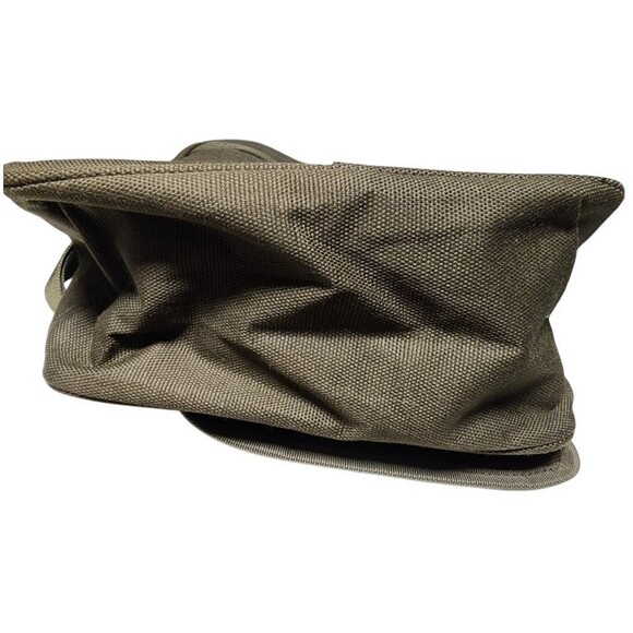 AKA Olive Green Heavy Canvas Backpack Shoulder Bag NWOT - Picture 5 of 13